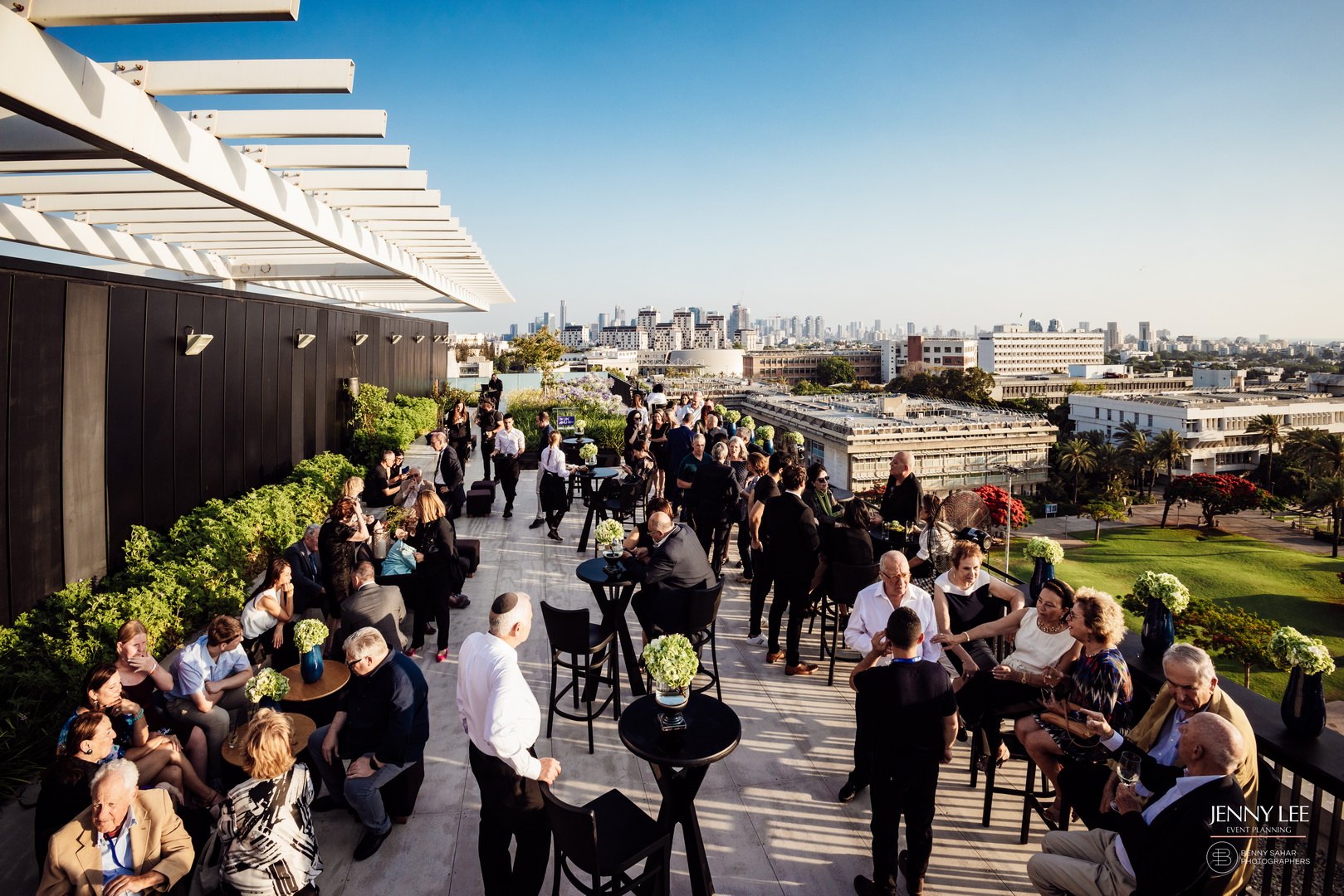 The rooftop. ANU – Museum of the Jewish People. photo by Benny Sahar